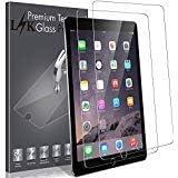 LK [2 Pack Screen Protector for iPad 2 / iPad 3 / iPad 4 Tempered Glass HD Clarity, Bubble Free, Anti Scratch, Case Friendly