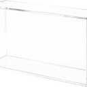 Acrylic Display Case with Magnetic Lid Compatible with Prismatic Evolutions Booster Box, 8+5mm Thick Large Clear Storage Case for PKMN, Dustproof Protective Display Box, Gifts for Cards Collectors