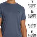 Puma Men's 4 Pack Cotton Crewneck Short Sleeve T-Shirt (White, XL)