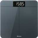 Etekcity Scale for Body Weight, Digital Bathroom Scales for People, Most Accurate to 0.05lb, Bright LED Display & Large Clear Numbers, Upgraded Quality for the Elderly Safe Home Use, 400 lbs (11.8 x 11.8 x 0.96 in, Grey-blue)