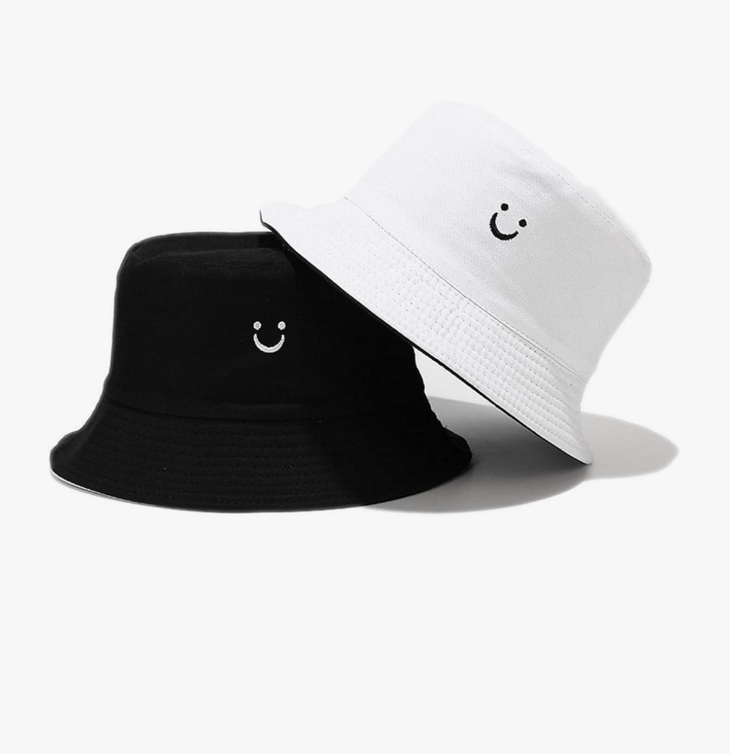 Unisex 100% Cotton Packable Bucket Hat Sun Hat Unisex Beach Cap for Men Women Kid