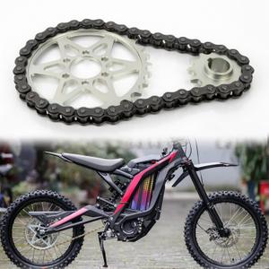Drive Sprocket Chain Kit, PSLER Chain Drive 420 Chain Conversion Kit 30 Front 13 Rear Tooth Gear Drive Sprocket Kit Compatible with Sur Ron Light Bee X S Segway X160 260 Dirt Bike