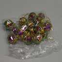 BBTO 24 Pieces Mini Christmas Disco Balls 70s Party Decor Christmas Tree Decoration Hanging Reflective Mirror Disco Ball Decoration for Birthday Party Decor(1.18 Inch,Colorful)