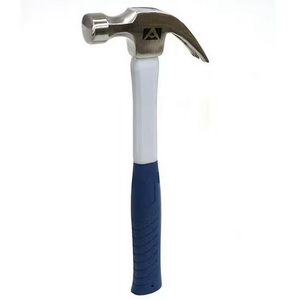 Hammer for driving and pulling nails