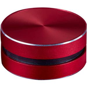 Wirelessly BT Mini Speaker Bone Conduction Portable Wireless Speaker Stereo Bass Sound Creative Portable Speaker Mini Size Music Player Built-in Mic Sound Box (1 Pack, Red)