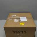 Antique Glass Lamp Shade for Floor lamp, Alabaster Torchiere Lamp Shade Replacement, Floor Lamp Replacement Parts (White Alabaster, 12'')