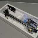 Tevlaphee Universal Steering Wheel Brake Lock Anti-Theft Retractable Double Hook Car Clutch Pedal Lock for Car Truck SUV Van Security with 3 Keys (Max length of 33.5")