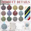 Kasyat 24 Sets Christmas Thank You Ornaments Employee Appreciation Gifts Acrylic Hanging Ornaments Bulk with Card and Bag for Coworker Team Nurse Teacher Xmas Tree Decor (Be Proud Sign)