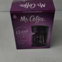 Mr. Coffee 12-Cup Programmable Coffeemaker, Brew Now or Later