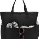 Bluboon Waterproof Beach Tote Pool Bags for Women Ladies Extra Large Carry On Bag With Wet Compartment for Weekender Travel