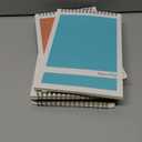 Steno Pad,6 Pack Top Spiral Notepads,6" x 9",80 Sheets, Gregg Rule Steno Notebook for Writing Notes in School, University, College, Office,Home