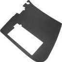 X AUTOHAUX 1 Pcs Car Battery Den Cover Replacement for Chevrolet Corvette 1997-2004 ABS Black