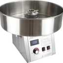 ANFIRE Commercial Professional Cotton Candy Machine 5" Spinner Head with 24" Metal Bowl and Floss Stabilizer Net