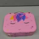 Kids Makeup Kit for Girl - 2 in 1 Kids Washable Makeup Toys & Nail Art Kit with Nail Dryer and Storage Case, Real Girl Makeup Set Birthday Gifts Toys for 3 -12 Year Old Girls, Pink