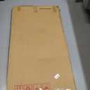 WINKAILIN Minimalist White and Gold Line Artwork with Frame Hand Painted Abstract Canvas Wave Wall Art for Bedroom Living Room Office 24"x48"