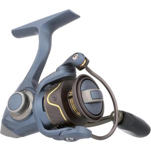 Pflueger President Spinning Fishing Reel, Size 20, 7 Stainless Steel Ball Bearing System, Sealed Oil Felt Front Drag, Lightweight Graphite Construction