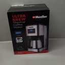 Mueller Ultra Brew Thermal Coffee Maker, 8 cup (34oz) Carafe, Keep Warm, Auto Shut-Off, LCD Display Coffee Machine, Programmable, Delay Brew Function, Stainless Steel