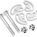 Camber Bolts Kit for Chevy Silverado GMC Sierra 1500 2500, Upper Control Arm Cam Bolts for Yukon Express 1500 2500 Hummer H2 H3, Alignment Camber Caster Adjusting Bolt 1.5 Degree, 2PCS