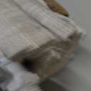 UNISHADES no Drill Cordless Roman Shades for Windows, 32" W 64" H - 100% Blackout - Linen - Beige