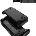 for ROG Xbox Ally X/Ally (2025) 7" TPU Grip Case  Shockproof Non-Slip Full Protective Cover with Kickstand, Anti-Scratch Drop Protection Gaming Console Case (Black