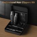 Ufree Professional Clippers and Trimmers Set, Cordless Hair Clippers for Men, Barber Clippers Set with Travel Case