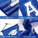 2 x Moukeren 3 Pieces 2026 Graduation Party Decorations Graduation Porch Sign Class of 2026 Grad Hanging Porch Banner Backdrop Door Sign for Grad Party Home Door Wall Decor(Blue)