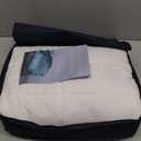 Topcee Weighted Blanket for Adults (15 lbs, 48" x 72") Twin Size Soft Cooling Heavy Blanket Sleeping, Apply to 130-160 lbs Body, Thick Breathable Blanket with Glass Bead, Easy Care (03-white)