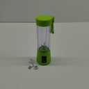 Cordless Personal Size Portable Blender - 380Ml Blender Smoothies and Shakes, BPA Free Traveling Juice Cup with Powerful Blending, Freshly Squeezed in Sports/Travel/Home (Green)