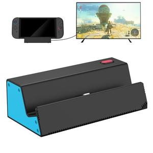 HEIYING TV Docking Station for Nintendo Switch 2/Switch OLED, Portable TV Dock Charger Stand with 4K HDMI/USB Port/Type C Charger Port,Compact Design as Official Dock Alternative