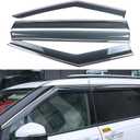 L2R for Kia Carnival 2022 2023 2024 2025 Side Window Wind Deflectors Sun Rain Guard Vent Shade Window Visors Cover Car Accessories 4pcs