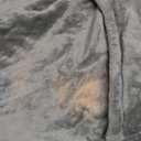 Portable Cordless Heated Blanket for Stadium, Rechargeable USB Heated Throw Blanket for Outdoor, 3 Heat Settings Electric Heated Blanket for Office, Camping, 58x 38 (Battery Pack Not Included) (Grey)