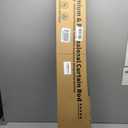 1 ¼” Heavy Duty Adjustable Curtain Rod, 12-14ft, Brushed Gold