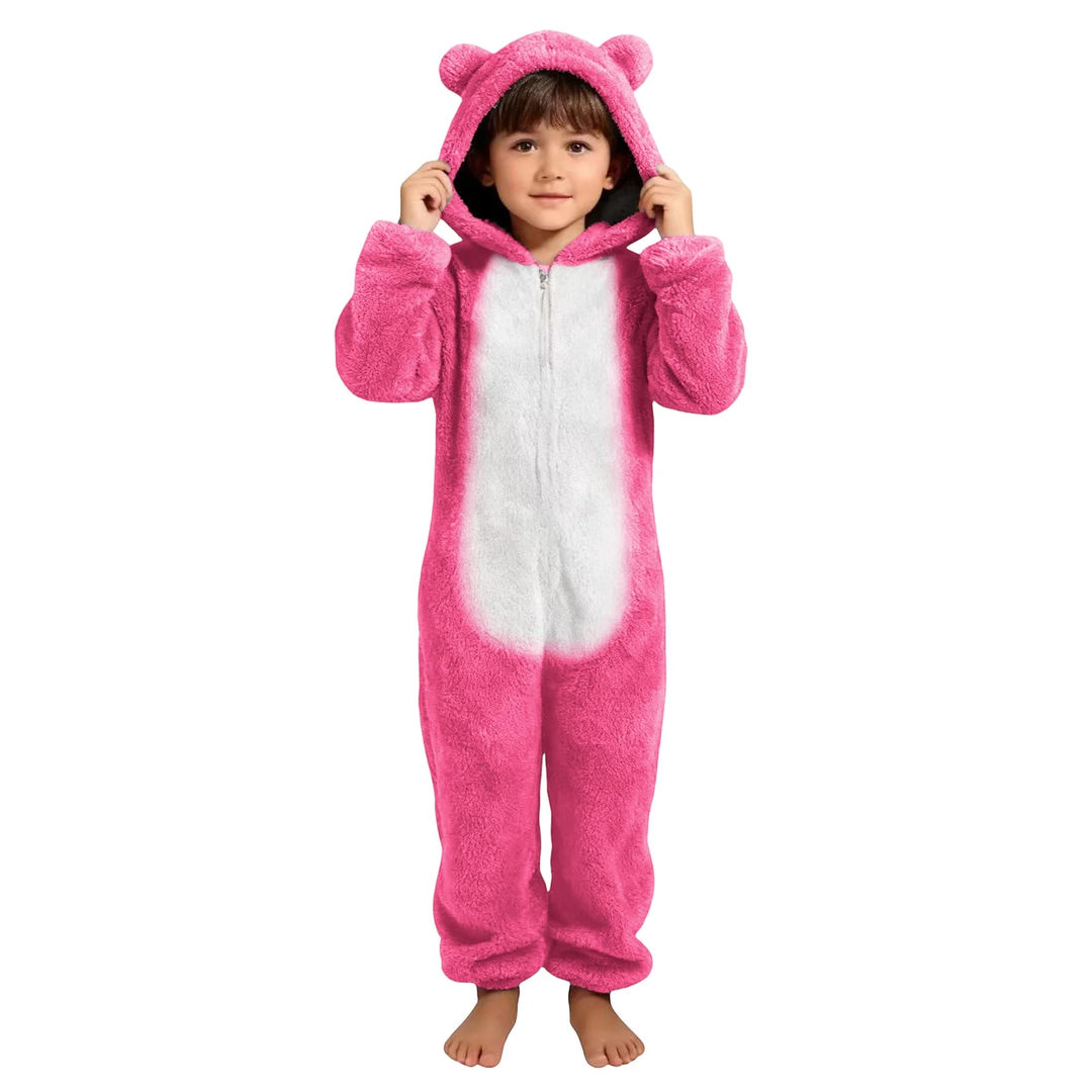 Baby Animal Costumes Unisex Toddler Outfit Halloween Dress Up Romper Pink 120/60