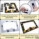 2 x KatchOn New Years Photo Booth Frame - Large 36 Inch | Photo Booth Props for New Years Eve Party Supplies