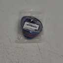 Webbing 1.5 Inch Royal Blue-Orange Stripes - 6 Yards Webbing Straps for Bags -Polycotton Jacquard Webbing Nylon Ribbon 1 1/2 Inch for Bag Purse Hanging Belt Tote Straps