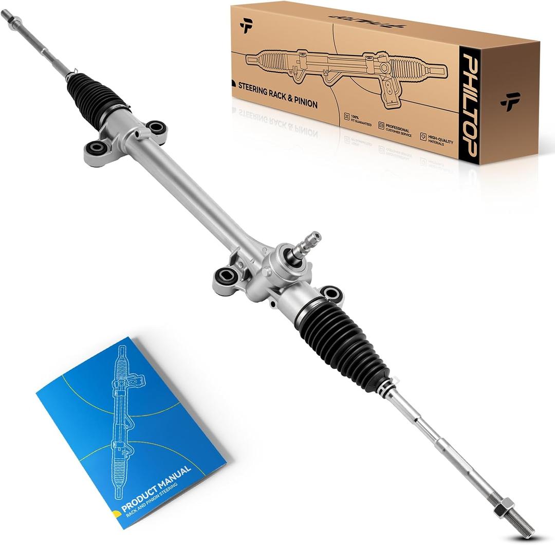 PHILTOP Electronic Steering Rack and Pinion Compatible with Toyota Corolla 2009-2013, Matrix 2009-2013 1.8L 2.4L FWD, Pontiac Vibe 2009-2010 1.8L 2.4L FWD, Rack and Pinion Replace 1G-2696