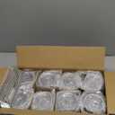 MEWAY 12oz Stainless Steel Wine Tumbler with Lid and Straw - Double Wall Stainless Steel Coffee Mug, Gift for Woman Under 10 dollars 8 Pack Bulk tumblers(Rose Gold,Set of 8)