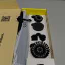 HOTO Wand Cordless Spin Scrubber, Electric Rechargeble Grout Cleaning Brush, IPX7 Waterproof Bathroom Scrubber, 12 Replaceable Brush Heads Version Power Scrubber for Grout, Tiles, Corners, Crevices