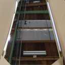 57x20 Door Hanging Full Length Mirror, Floor Stand (Height 5.7ft just Body in1.3ft) Wall Mounted Metal Frame Rectangle Dressing Mirrors for Bedroom Room 57 inch Gold