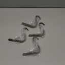 Christmas Stocking Holders for Mantle Set of 4, Heavy Duty Damage Free Stocking Hangers with Non-Slip Strips Mantle Fireplace Stocking Hooks for Christmas Party Decoration Bronze