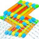 Sloosh 24 pcs Blaster Soaker Water Gun, Squirt Guns Soaker for Kids Summer Swimming Pool Beach Sand Outdoor Water Activity Fighting Play Toys,16.5''