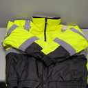 Ergodyne Hi Vis Bomber Safety Jacket (X-Large, Lime)