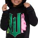 wicked Hoodie | Girls Hoodies | Girls Sweatshirt | Sizes 7 To 14 (Black)