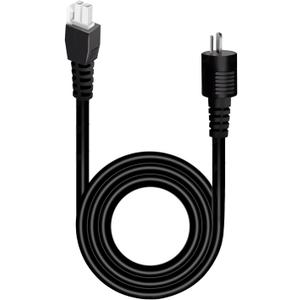 Adjustable Base Input Power Cord Compatible with Adjustable Bed Base Input Power Supply/New Generation Adjustable Bed Base.Electric Bed Power Prong Cord Total Long 6.23 feet