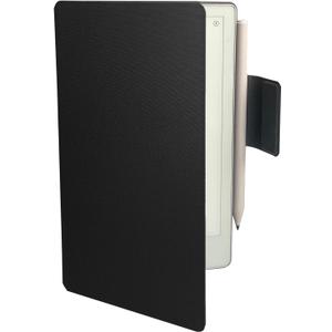 Case for Remarkable Paper Pro Move 7.3" 2025 Released, Slim Lightweight Leather Book Folio Cover with Built-in Pen Holder (Black)