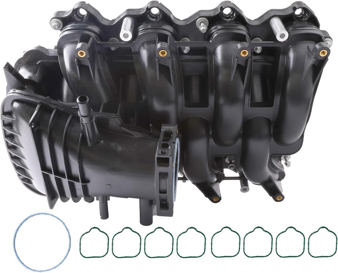 MITZONE Intake Manifold Assembly Compatible with 2010-2014 Ford F-150 2011-2016 Ford F-250 F-350 6.2L AL3Z9424G with Gaskets Bolts