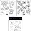 2 x 3 Set 2025 Mother's Day Stamps and Dies for Card Making,Stamps and Dies Sets for DIY Various Festivals Album Scrapbooking Birthdays Greeting Card