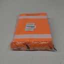 UnicoPak Orange Gift Bags - Medium Size 8x4x10, 20 Pcs Glossy Finish Waterproof Paper Bags with Handles for Birthday, Party, Wedding, Bridal Shower, Shopping