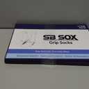 2 x SB SOX 2-Pair Grip Socks for Men – Non Slip Athletic Traction Socks for Soccer, Gym, Pilates, Training & Everyday Wear