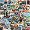 Grand Tetion National Park, 64 Pcs stickers